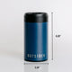 The Outsider PM - Stainless Steel Vacuum Insulated Can and Bottle Cooler Chiller in Matte Navy Blue Dimensions