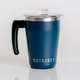 Outsider AM Matte Navy Blue Insulated Travel Coffee Cup